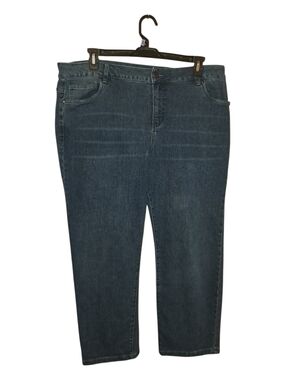 Women’s Straight Leg Jeans in Dark Blue - Classic Everyday Style